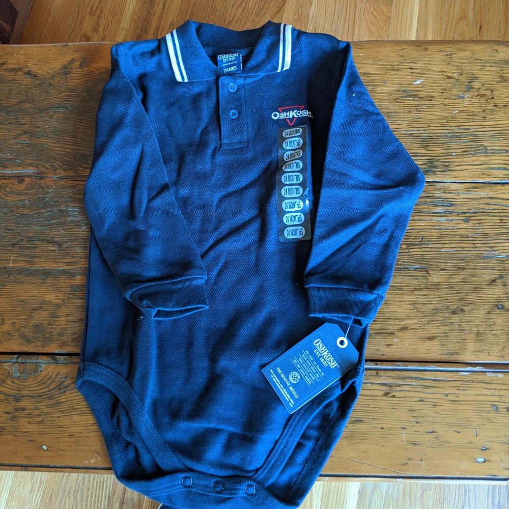 Toddler Polo-style Onesie